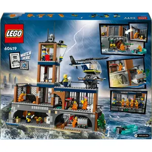 Jogos de construção de prisão da polícia cidade alta mar Lego image-3