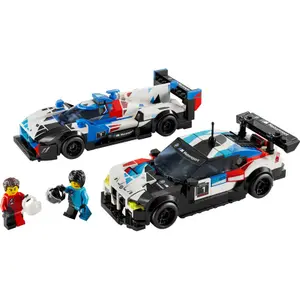 Bygget legetøj bmw m4 + bmw m hybrid v8 hastighed Lego image-2