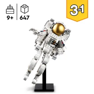 Raumschiff-Bauspielzeug Astronaut im Weltraum Creator Lego image-1