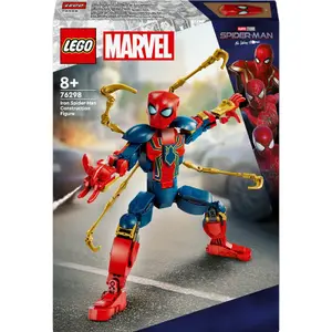 Conjunto de construção figura Iron Spiderman Marvel Lego image-0