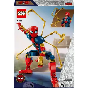 Conjunto de construção figura Iron Spiderman Marvel Lego image-1