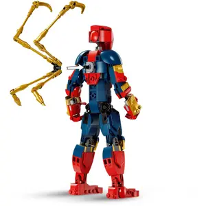 Conjunto de construção figura Iron Spiderman Marvel Lego image-4