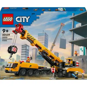 Conjunto de construção de grua de canteiro de obras móvel Lego City image-4