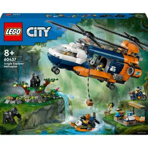 Set di costruzione Lego Helico Explorateur Jungle City image-5