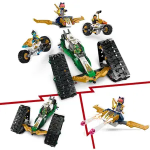 Jeux de construction veh combine equipe des ninjago Lego image-2