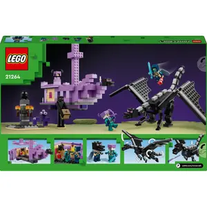 Jeux de construction dragon + navire lender minecr Lego image-6