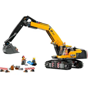 Bauklötze Bagger Baustelle gelb Stadt Lego image-2
