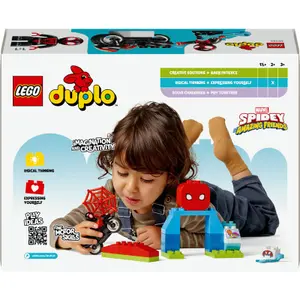 Jeux de construction aventure moto duplo spidey Lego image-4