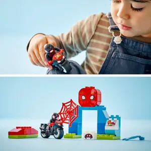 Jeux de construction aventure moto duplo spidey Lego image-6