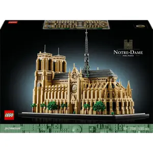 Byg selv Notre Dame i Paris arkitektur. Lego image-5