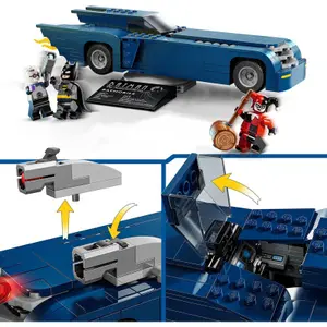 Construction set Batmobile vs Quinn Batman Lego image-6