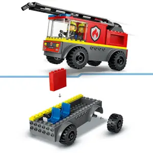 Σετ κατασκευής πυροσβεστικό όχημα πόλης Lego image-4