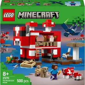 Σετ κατασκευής σπιτιών Champimeuhs Minecraft Lego image-0