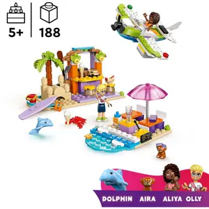 Set da costruzione valigia creativa spiaggia amici Lego image-4