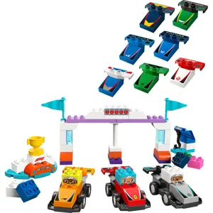 Παιχνίδια αυτοκινήτου για μωρά Lego SA F1 Duplo F One image-2