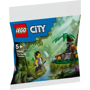 Building set meets baby gorilla city Lego image-2