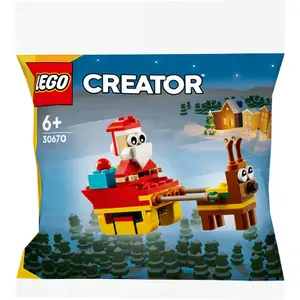 Santa's Sleigh Building Set Lego image-0