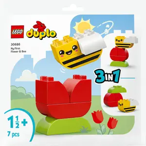 Jeux de construction premières fleurs et abeilles Lego Duplo image-0