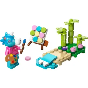 Beach painting construction set + lico crossing Lego image-0