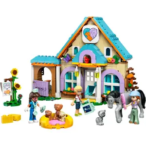 Conjunto de construção clínica veterinária amigos Lego image-2