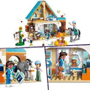 Conjunto de construção clínica veterinária amigos Lego image-5