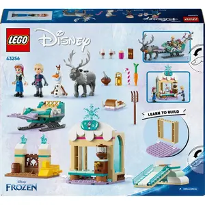 Abenteuer-Bauspielzeug Schlitten Anna Frozen Lego image-1