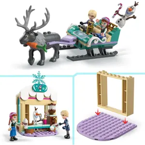 Abenteuer-Bauspielzeug Schlitten Anna Frozen Lego image-5