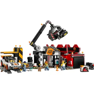 Jeux de construction casse automobile city Lego image-4