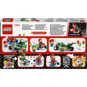 Building toys baby Luigi vs baby Mario Lego image-1