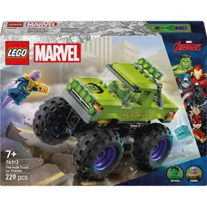 Παιχνίδι κατασκευών 4X4 Hulk εναντίον Thanos Marvel Lego image-0