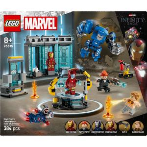 Set da costruzione Laboratorio La Stanza delle Armature Iron Man Lego image-3