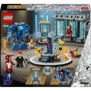 Set da costruzione Laboratorio La Stanza delle Armature Iron Man Lego image-4