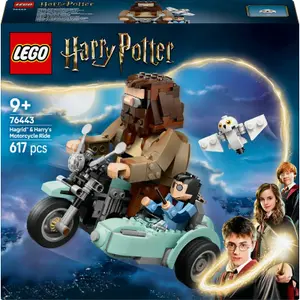 Byggset motorcykel Hagrid Harry Potter Lego image-3