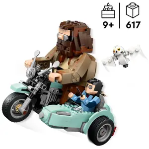 Byggset motorcykel Hagrid Harry Potter Lego image-6