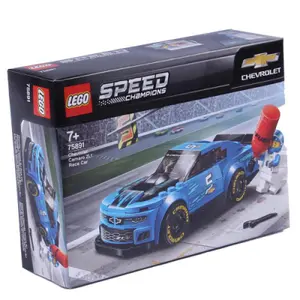 Building sets - chevrolet camaro zl1 race car Lego Speed Champions 75891 image-0