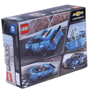 Building sets - chevrolet camaro zl1 race car Lego Speed Champions 75891 image-1