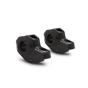 Handlebar riser with offset SW-Motech 21 mm