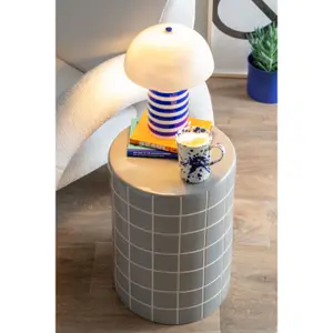 Side table Leitmotiv Retro Tiles High image-1