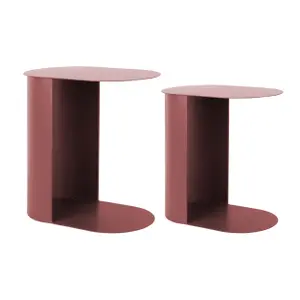 Side Table Set Leitmotiv Riqueza Oval image-0