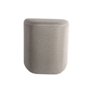 Dreieckigen Pouf Leitmotiv Retro Mesh image-1