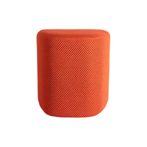 Dreieckigen Pouf Leitmotiv Retro Mesh image-1