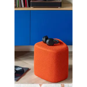 Dreieckigen Pouf Leitmotiv Retro Mesh image-3