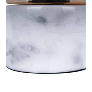 Table lamp with marble base Leitmotiv Lax image-1