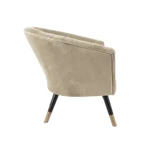 Velvet armchair Leitmotiv Royal image-2