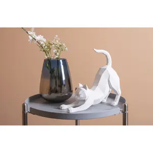 Nickel-plated steel side table Leitmotiv Thrill image-1