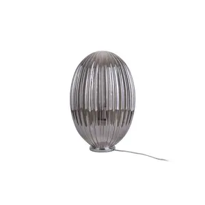 Glass oval table lamp Leitmotiv Smart Large image-0