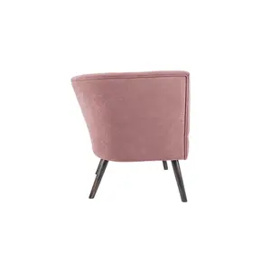 Suede-look chair Leitmotiv Explicit image-2