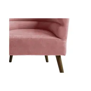 Suede-look chair Leitmotiv Explicit image-3