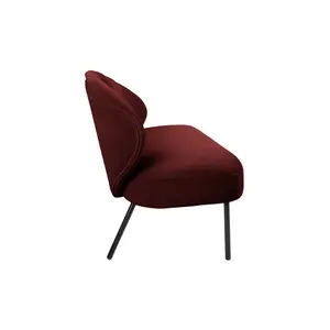 Puffy velvet sofa Leitmotiv image-3