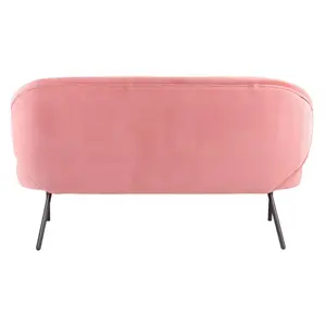 Puffy velvet sofa Leitmotiv image-1